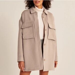 Abercrombie & Fitch Women's Beige Utility Jacket